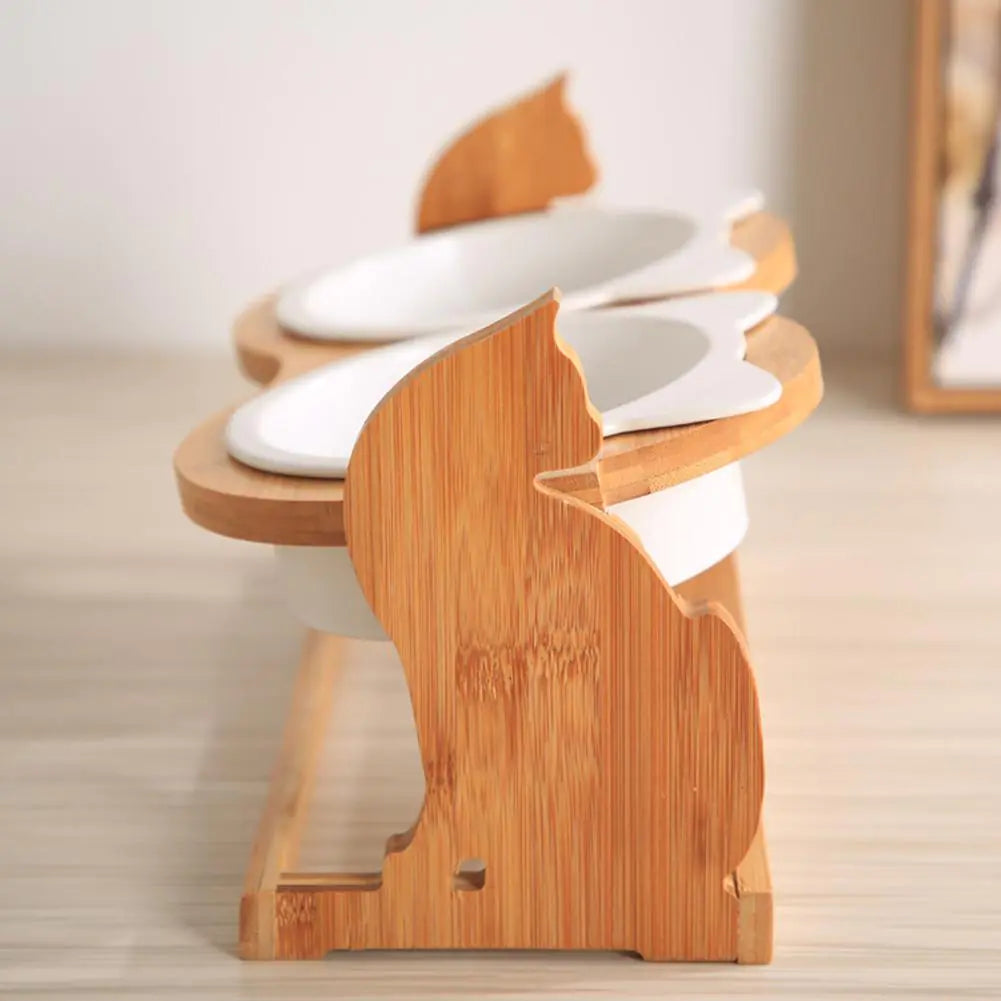 Cuenco con Soporte Ajustable en Altura