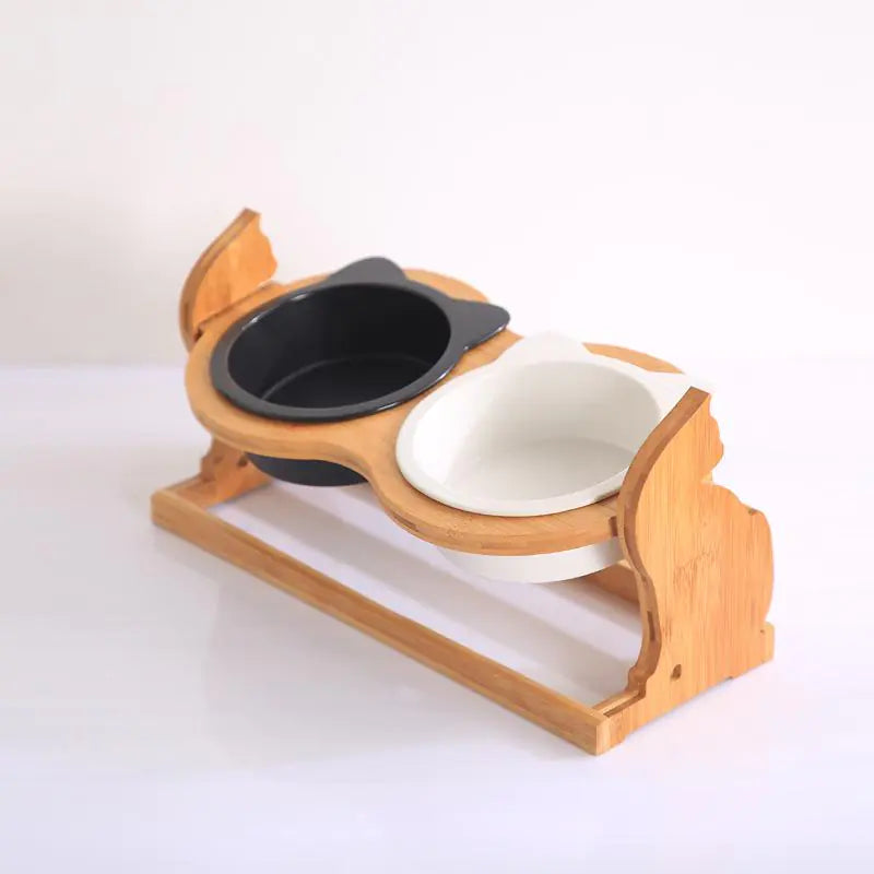 Cuenco con Soporte Ajustable en Altura