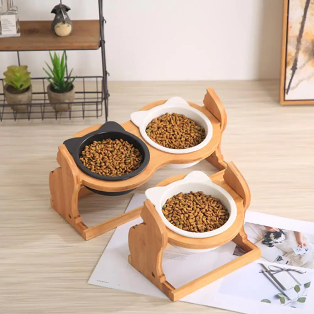 Cuenco con Soporte Ajustable en Altura