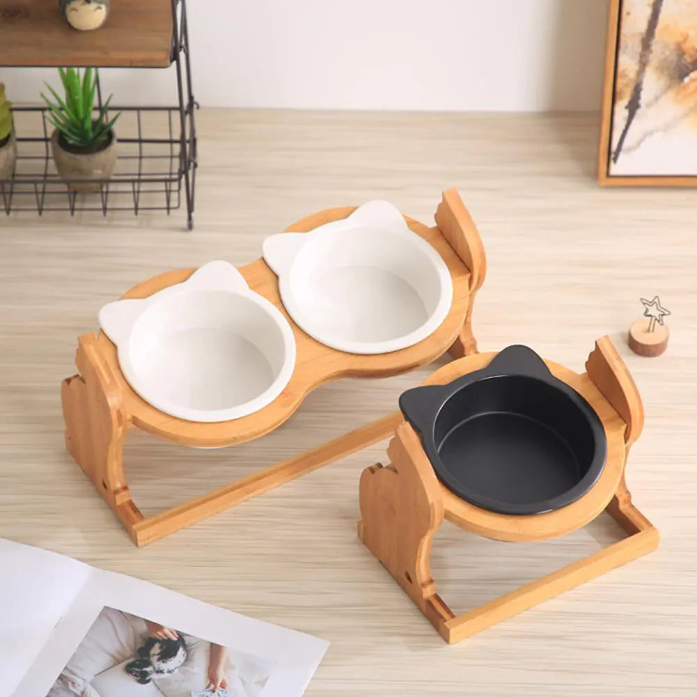 Cuenco con Soporte Ajustable en Altura
