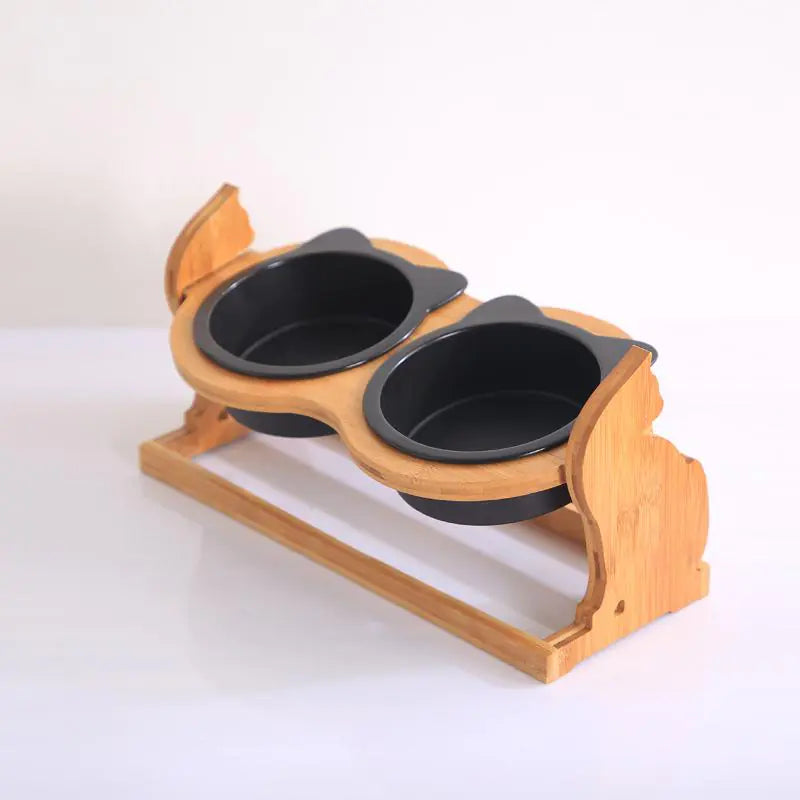 Cuenco con Soporte Ajustable en Altura