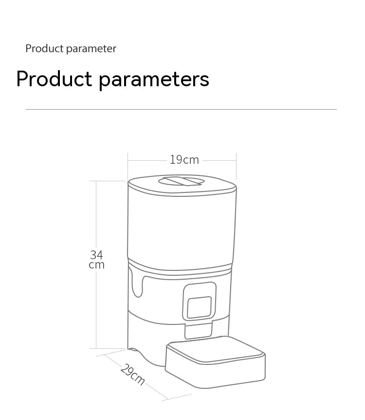 Comedero Automático para Mascotas de 6L