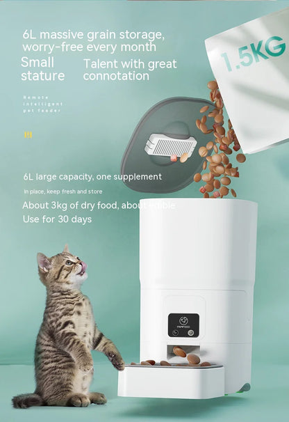 Comedero Automático para Mascotas de 6L