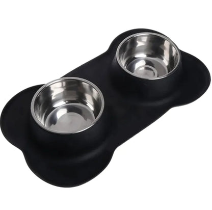 Tapete de Silicona con Forma de Hueso para Cuencos