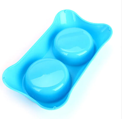 Cuenco Doble de Silicona Antideslizante