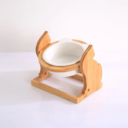 Cuenco con Soporte Ajustable en Altura